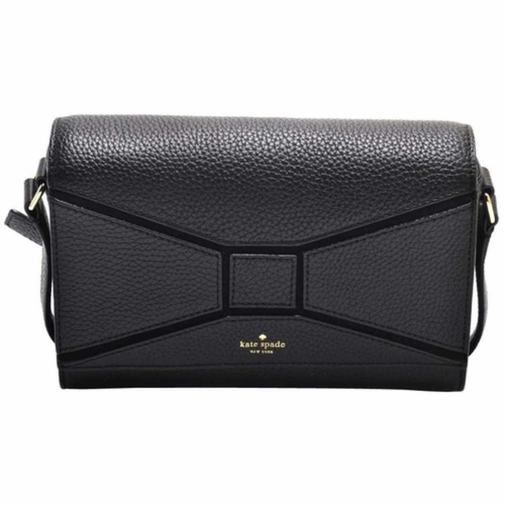 Kate Spade Betsi Bridge Place Black Crossbody Bag